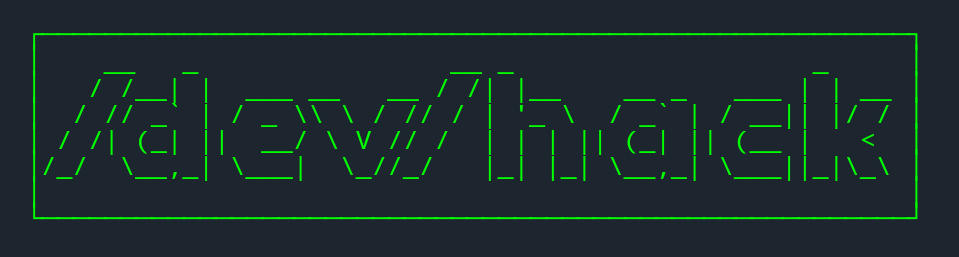 /dev/hack logo